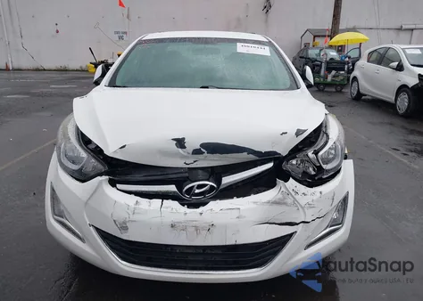 2016 Hyundai Elantra Se из США, поврежденный, VIN 5NPDH4AE6GH657541